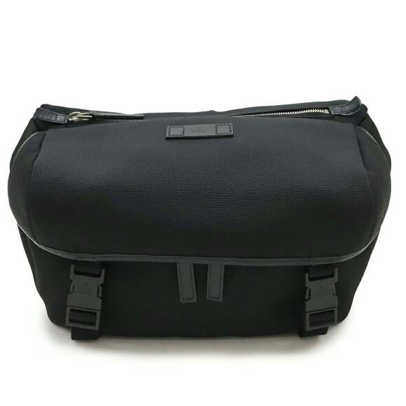 GUCCI Black Leather Shoulder Bag - Picture 2 of 10